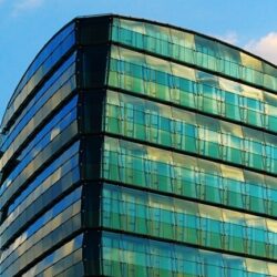Glas Gebäude in Berlin